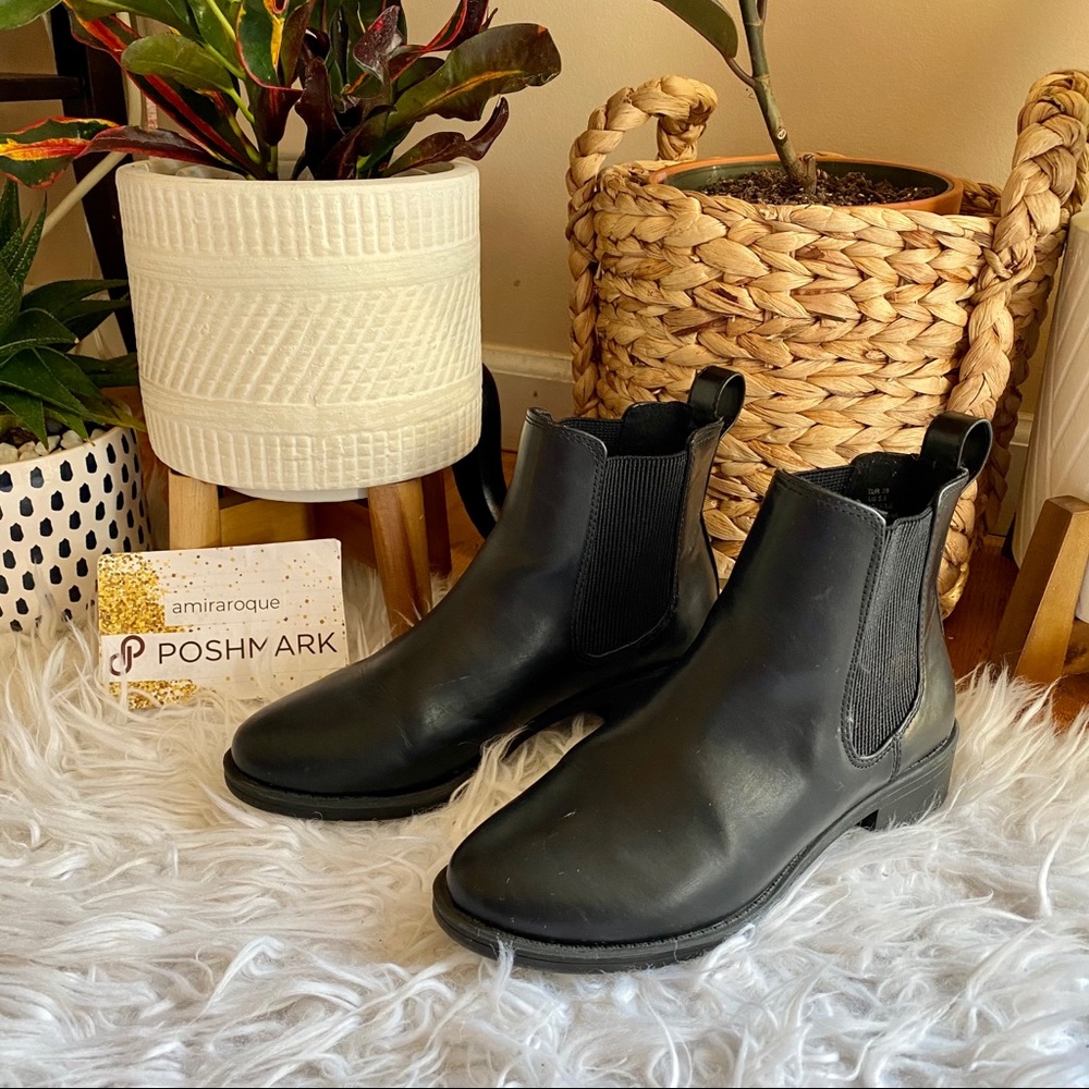 H&M black ankle booties✨